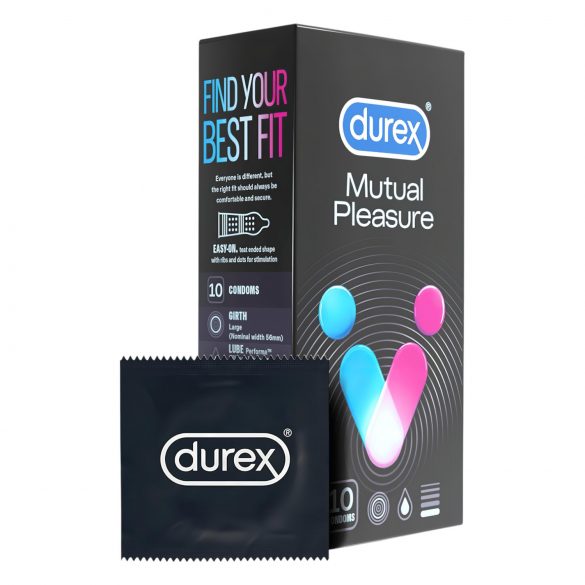 Durex Mutual Pleasure - Verzögerndes Kondom (10 Stk)