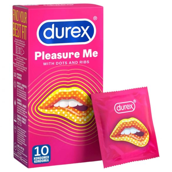 Durex Pleasure Me - Rippel&Noppen Kondome (10 Stk)