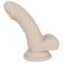 You2Toys - Kleiner Silikon-Dildo mit Saugfuß (natur)