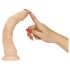 Europäischer Liebhaber-Dildo - groß (23 cm)