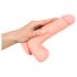 Medical - gerader Silikondildo (20cm) - natur