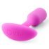 b-vibe Snug Plug 1 - Analplug mit Gewicht (55g) - Pink