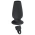 You2Toys - Lust Tunnel - hohler Analdehner Dildo mit Verschluss (schwarz)