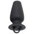 You2Toys - Lust Tunnel - hohler Analdehner Dildo mit Verschluss (schwarz)