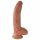 King Cock 9 Hoden-Dildo (23 cm) - Braun