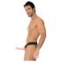 Fetisch Strap-On 6 - Anlegbares, hohles Dildo (Natur)