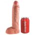 King Cock Strap-on 10 - Hohl-Dildo zum Anlegen 25cm