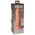 King Cock Elite 8 - Natürgetreuer Saugfußdildo (20 cm)