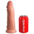 King Cock Elite 8 - Natürgetreuer Saugfußdildo (20 cm)