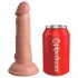 King Cock Elite 6 - Naturgetreuer Saugnapf-Vibrator (15cm)