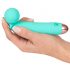 Cuties Mini Wand - Akku, wasserdichter Massage-Vibrator (Grün)