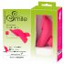 SMILE Licking - Luftwellen-Finger-Vibrator mit Zunge (pink)