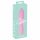 Cuties Mini 3 - Akku, wasserdichter Rillen-Vibrator (Pink)