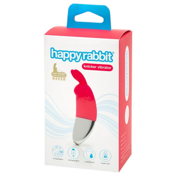 Happyrabbit Slip - Akku-Aufliegevibrator (rot)