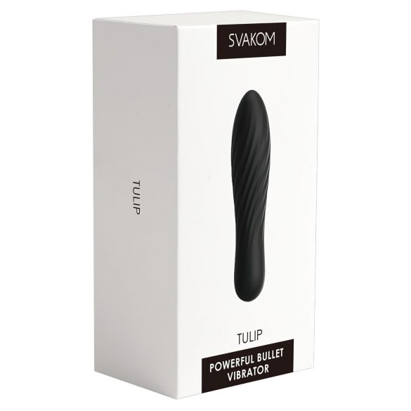 Svakom Tulip - Akku Mini Stabvibrator (Schwarz)