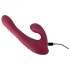 Javida - Funky Rotierender Vibrator mit Klitoralarm (Rot)