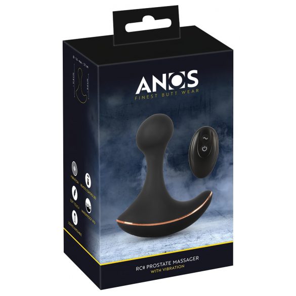 ANOS - Wasserdichter Anal-Vibrator (schwarz)