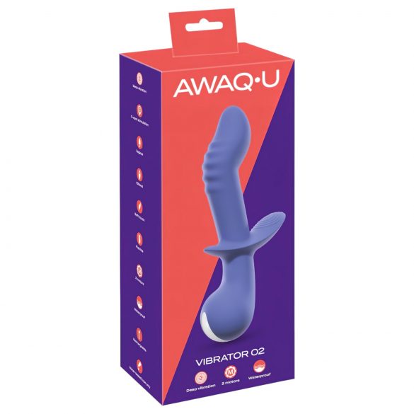 AWAQ.U 2 - Akkuladschar G-Punkt Vibrator (Lila)