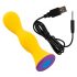 You2Toys bunt. - Akku, wasserdichter Analvibrator (Gelb)