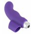 SMILE Finger - Wellenförmiger Silikon Fingervibrator (Lila)