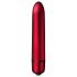 Scarlet Velvet - mini Lippenstiftvibrator (10 Muster) - rot