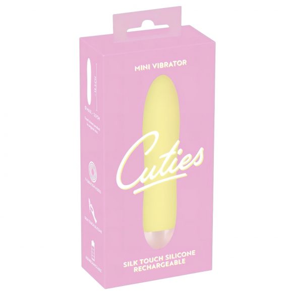 Cuties Mini Gelb - Akku-Silikonvibrator (gelb)