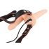 You2Toys - Akku Strap-On Doppelvibrator (natur)