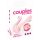 Couples Choice - Zweimotoriger Paarvibrator (zartrosa)