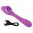 You2Toys 2in1 Vibe - Wiederaufladbarer Dual-Vibrator (Lila)