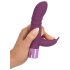 Lila G-Punkt Rabbit-Vibrator mit Klitorisarm, wiederaufladbar