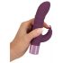 Lila G-Punkt Rabbit-Vibrator mit Klitorisarm, wiederaufladbar