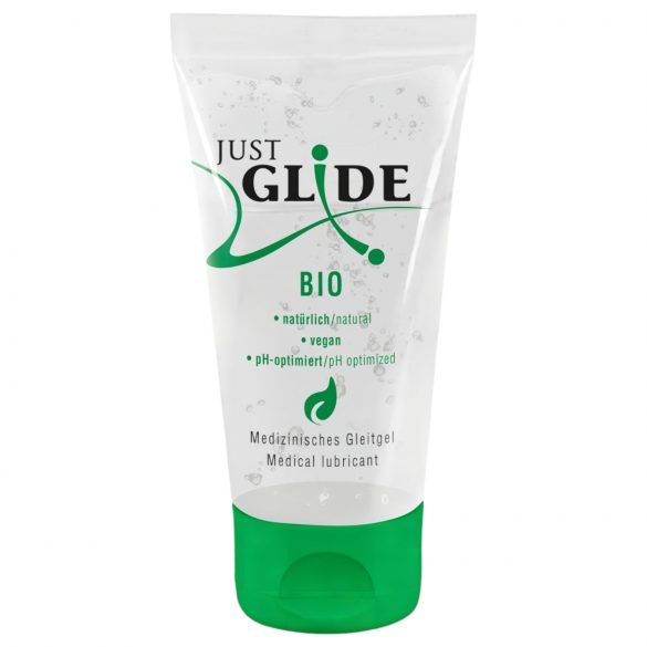 Just Glide Bio – Veganer Gleitgel auf Wasserbasis (50ml)