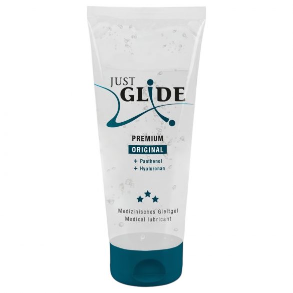 Just Glide Premium Original - Veganer Gleitgel, wasserbasiert (200ml)