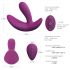 Cotoxo Sattel - Aufladbarer, ferngesteuerter Prostata-Vibrator (Violett)