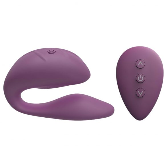 Cotoxo Cupid 2 – Wiederaufladbarer Paarvibrator mit Fernbedienung (Lila)