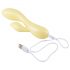 LP Jessica - intelligenter, wasserdichter Vibrator mit Klitorisarm (pastellgelb)