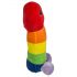 Plüsch-Penis - 30 cm (Regenbogenfarben)