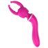 Lonely - 2in1 Massage-& G-Punkt-Vibrator mit Wechselkopf (pink)