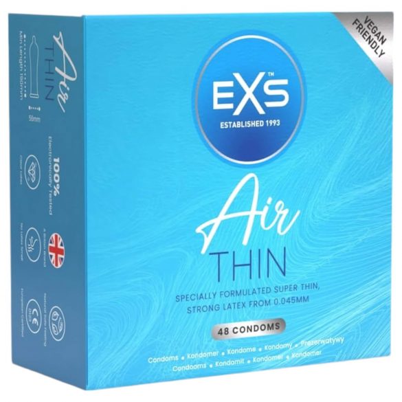 EXS Air Thin - Ultrafeini Latexkondome (48 Stk.)