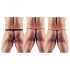 Svenjoyment - Herren-Tanga-Set - Schwarz (3-teilig) S-L