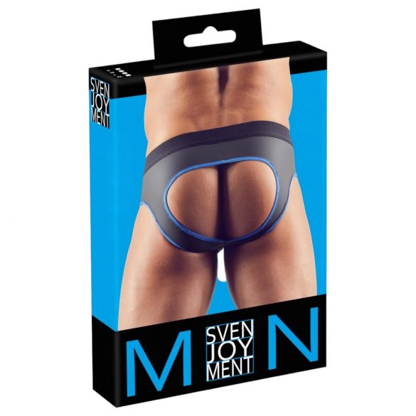 Svenjoyment - Offener Jockstrap (Schwarz-Blau)