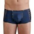 NEK - Schwarze Boxershorts mit Netz und Schnürung (blau) - M