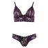 Cottelli - Florales Spitzen-BH-Set (Lila)