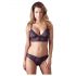 Cottelli - Florales Spitzen-BH-Set (Lila) - XL