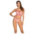 Obsessive Nudelia - BH-Set (Natur-Pink) - S/M