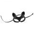 Bad Kitty - Kunstleder-Strass-Catmask - Schwarz (S-L)