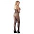 NO:XQSE - Strukturiertes Catsuit mit seitlichem Muster - Schwarz - 2XL/3XL