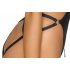 Cottelli Party - Super tief ausgeschnittener Body (Schwarz) - M/L