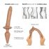 Strap-on-me Swith Realistic L - 2in1 Silikon-Dildo (natur)