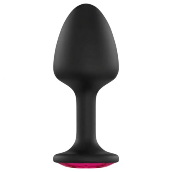 Dorcel Geisha Plug Ruby XL – Analplug mit rosa Stein (schwarz)